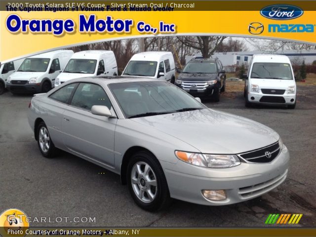 2000 Toyota Solara SLE V6 Coupe in Silver Stream Opal