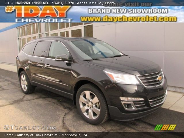 2014 Chevrolet Traverse LTZ AWD in Black Granite Metallic