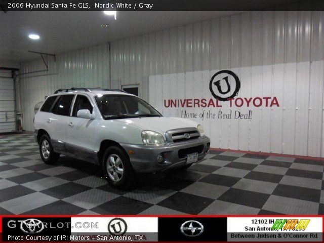 2006 Hyundai Santa Fe GLS in Nordic White