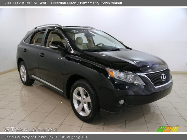 2010 Lexus RX 350 AWD in Obsidian Black