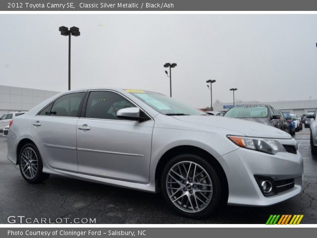 2012 Toyota Camry SE in Classic Silver Metallic