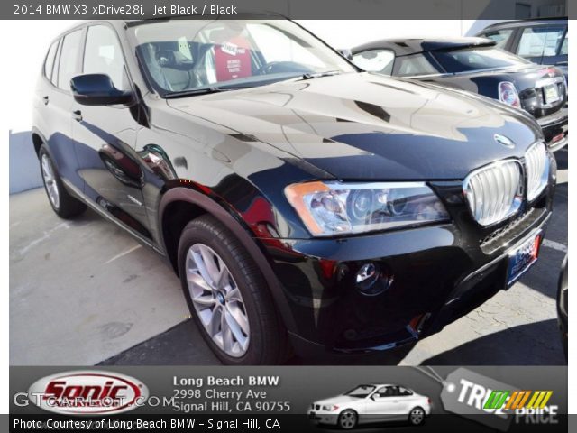 2014 BMW X3 xDrive28i in Jet Black