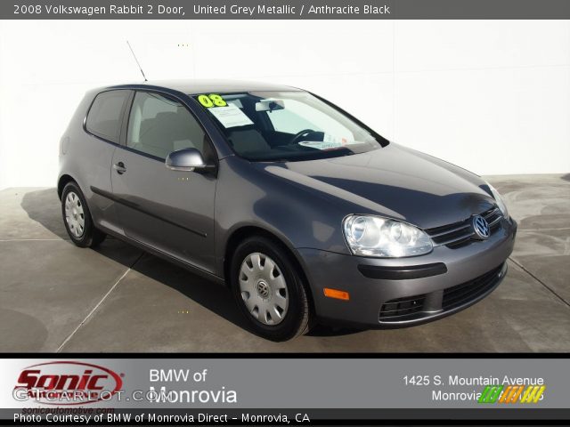 2008 Volkswagen Rabbit 2 Door in United Grey Metallic