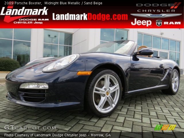 2009 Porsche Boxster  in Midnight Blue Metallic