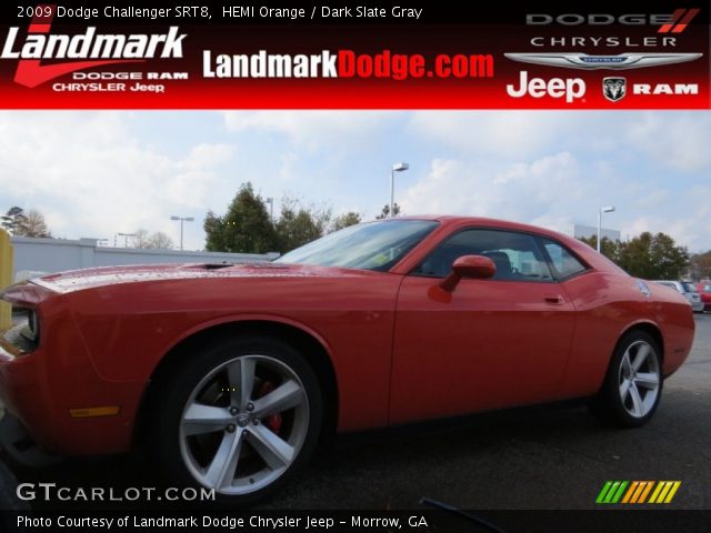2009 Dodge Challenger SRT8 in HEMI Orange