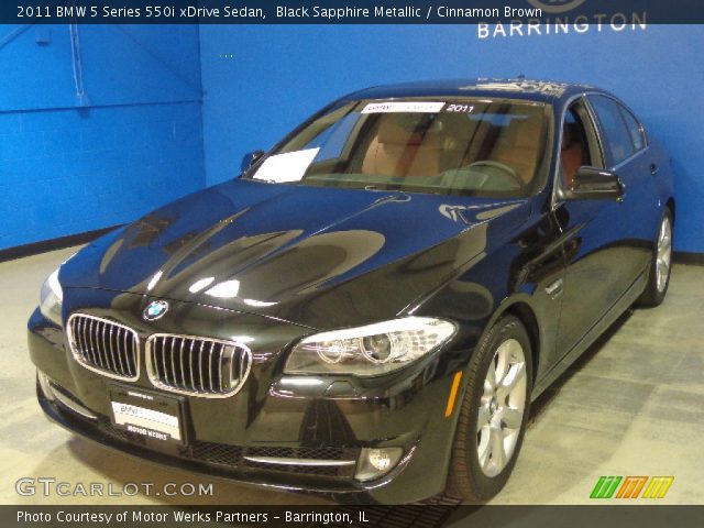 2011 BMW 5 Series 550i xDrive Sedan in Black Sapphire Metallic