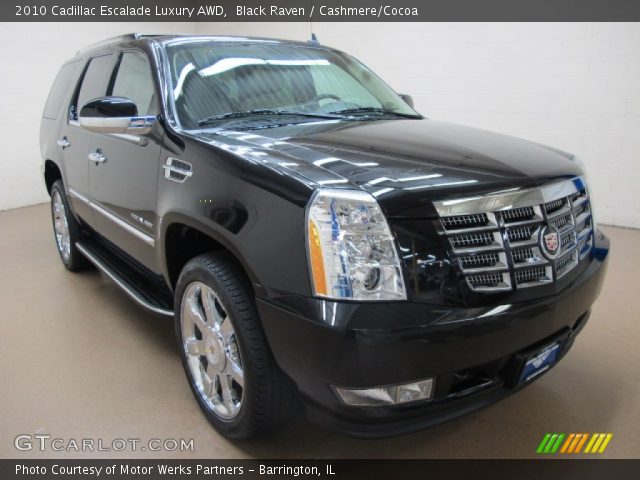 2010 Cadillac Escalade Luxury AWD in Black Raven