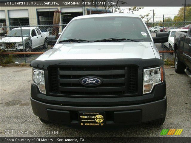 2011 Ford F150 XL SuperCrew in Ingot Silver Metallic