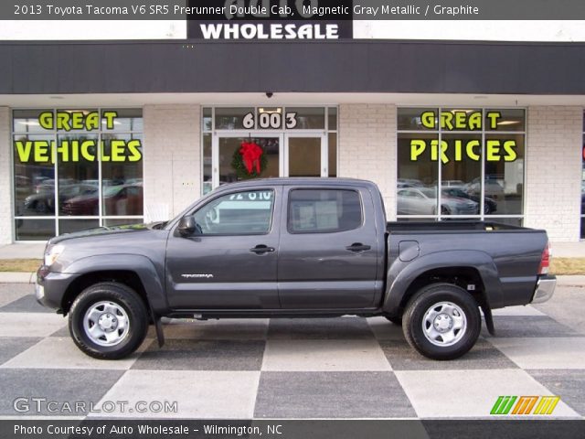 2013 Toyota Tacoma V6 SR5 Prerunner Double Cab in Magnetic Gray Metallic