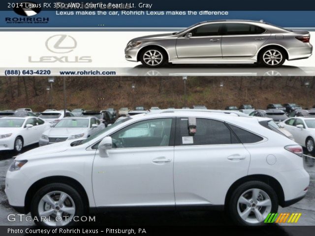 2014 Lexus RX 350 AWD in Starfire Pearl