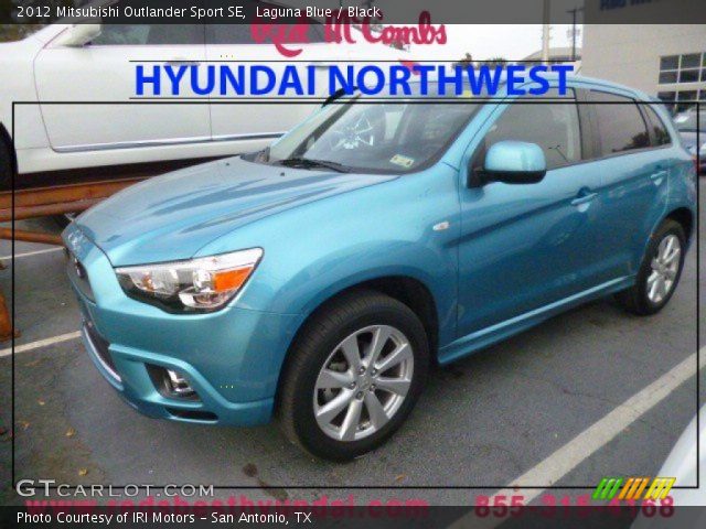 2012 Mitsubishi Outlander Sport SE in Laguna Blue