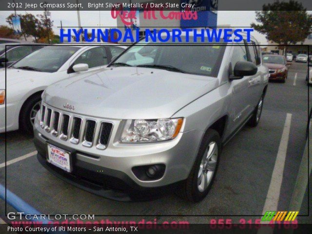 2012 Jeep Compass Sport in Bright Silver Metallic