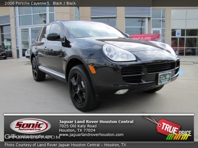2006 Porsche Cayenne S in Black