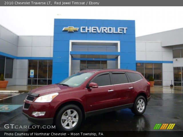 2010 Chevrolet Traverse LT in Red Jewel Tintcoat