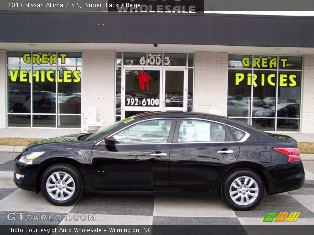 2013 Nissan Altima 2.5 S in Super Black
