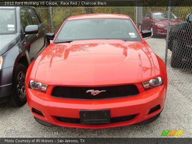 2012 Ford Mustang V6 Coupe in Race Red
