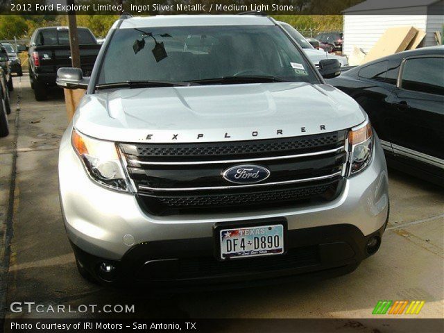 2012 Ford Explorer Limited in Ingot Silver Metallic