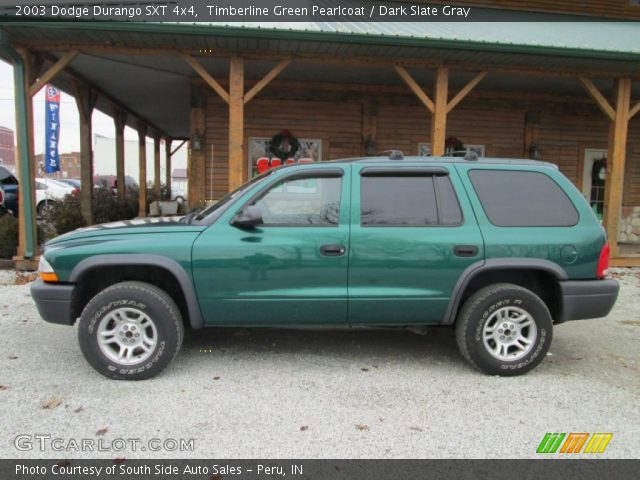 2003 Dodge Durango SXT 4x4 in Timberline Green Pearlcoat