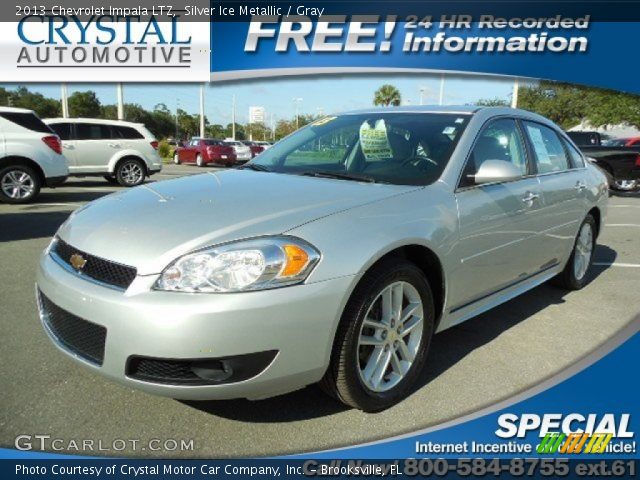 2013 Chevrolet Impala LTZ in Silver Ice Metallic