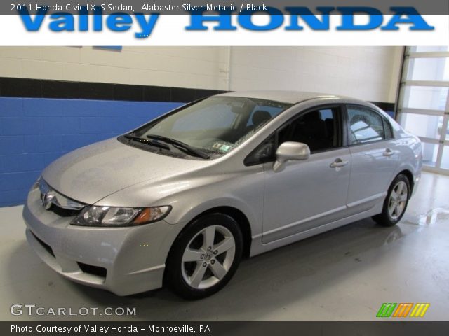 2011 Honda Civic LX-S Sedan in Alabaster Silver Metallic
