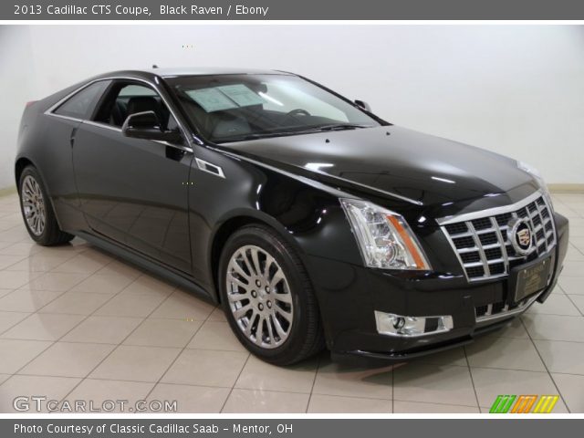 2013 Cadillac CTS Coupe in Black Raven