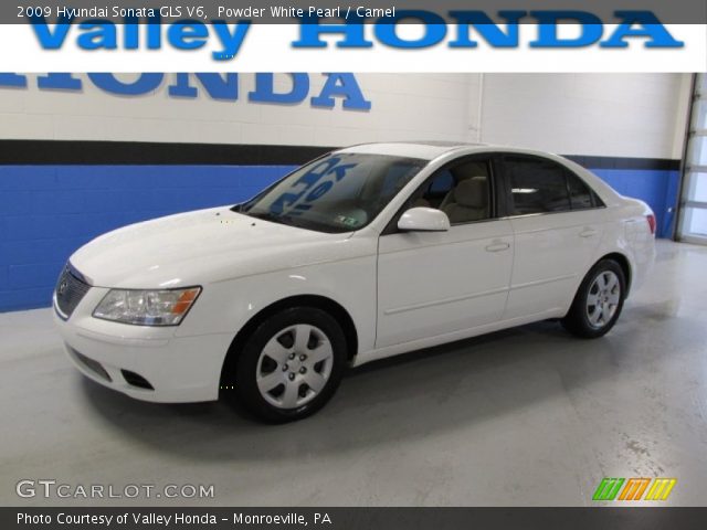 2009 Hyundai Sonata GLS V6 in Powder White Pearl