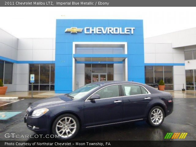 2011 Chevrolet Malibu LTZ in Imperial Blue Metallic