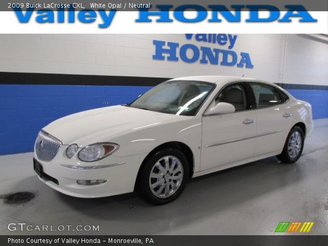 2009 Buick LaCrosse CXL in White Opal