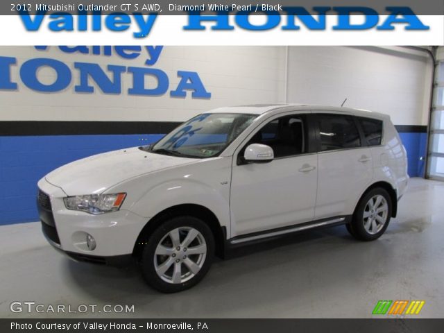 2012 Mitsubishi Outlander GT S AWD in Diamond White Pearl