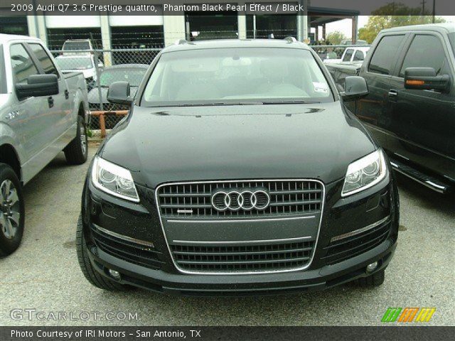 2009 Audi Q7 3.6 Prestige quattro in Phantom Black Pearl Effect