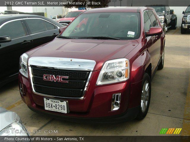2012 GMC Terrain SLE in Merlot Jewel Metallic