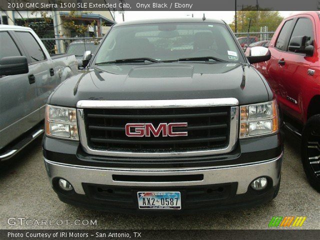 2010 GMC Sierra 1500 SLE Extended Cab in Onyx Black