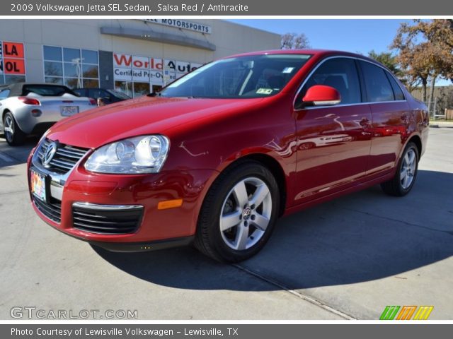 2009 Volkswagen Jetta SEL Sedan in Salsa Red