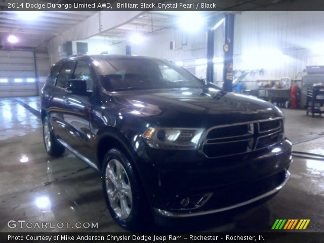 2014 Dodge Durango Limited AWD in Brilliant Black Crystal Pearl