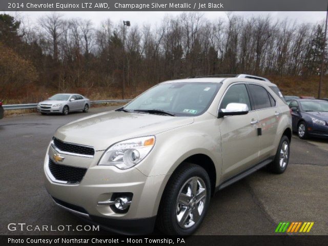 2014 Chevrolet Equinox LTZ AWD in Champagne Silver Metallic