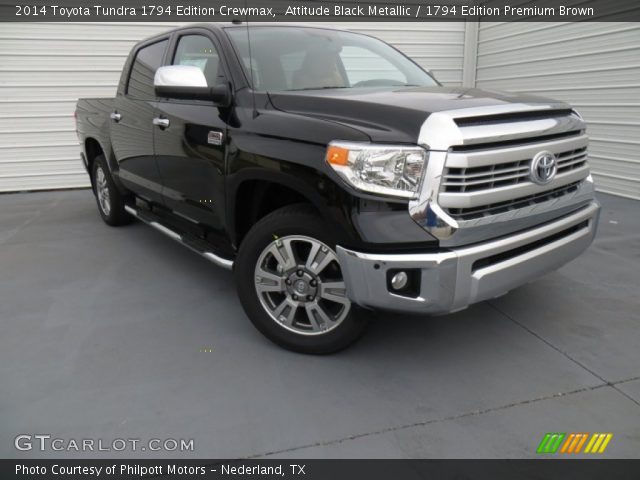 2014 Toyota Tundra 1794 Edition Crewmax in Attitude Black Metallic