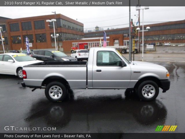 2010 Ford Ranger XL Regular Cab in Silver Metallic