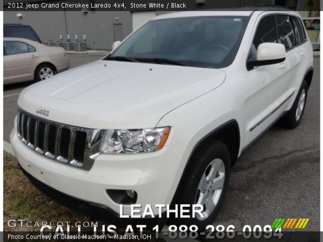 2012 Jeep Grand Cherokee Laredo 4x4 in Stone White
