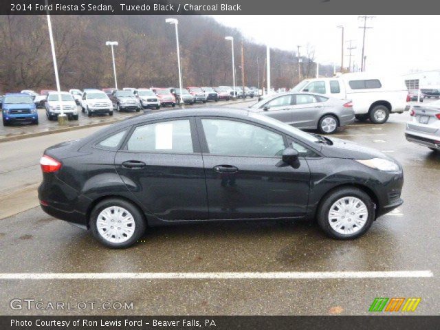 2014 Ford Fiesta S Sedan in Tuxedo Black