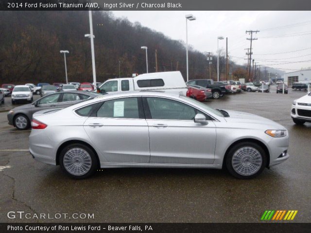 2014 Ford Fusion Titanium AWD in Ingot Silver