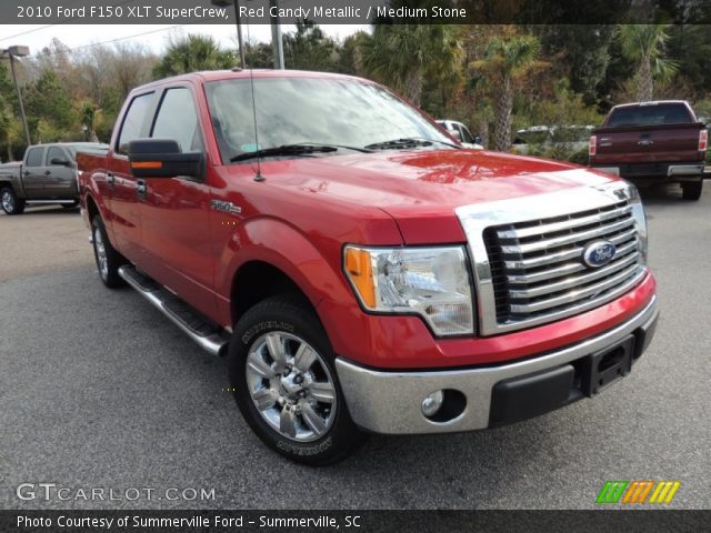 2010 Ford F150 XLT SuperCrew in Red Candy Metallic