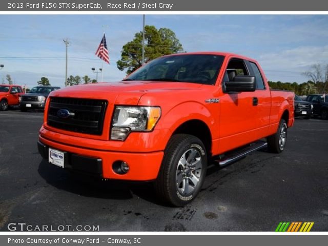 2013 Ford F150 STX SuperCab in Race Red