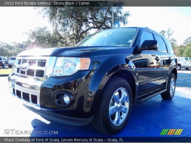 2012 Ford Escape Limited in Ebony Black