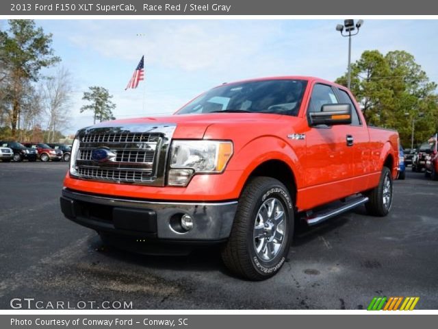 2013 Ford F150 XLT SuperCab in Race Red