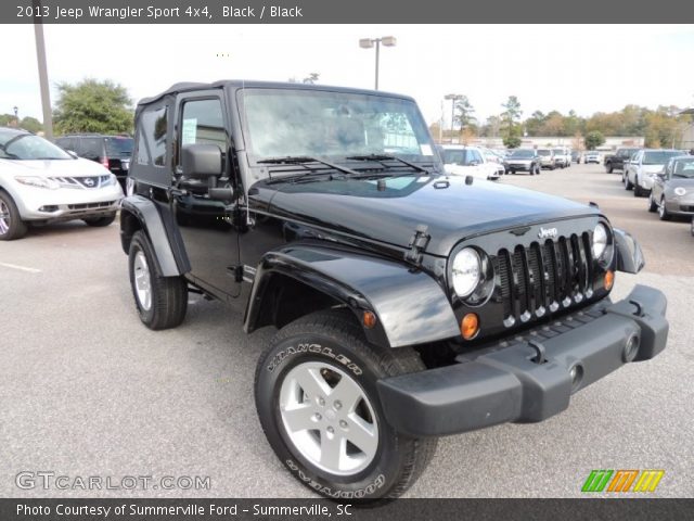 2013 Jeep Wrangler Sport 4x4 in Black