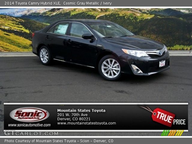 2014 Toyota Camry Hybrid XLE in Cosmic Gray Metallic