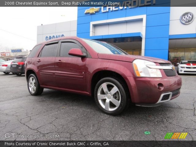 2008 Chevrolet Equinox Sport in Deep Ruby Red Metallic