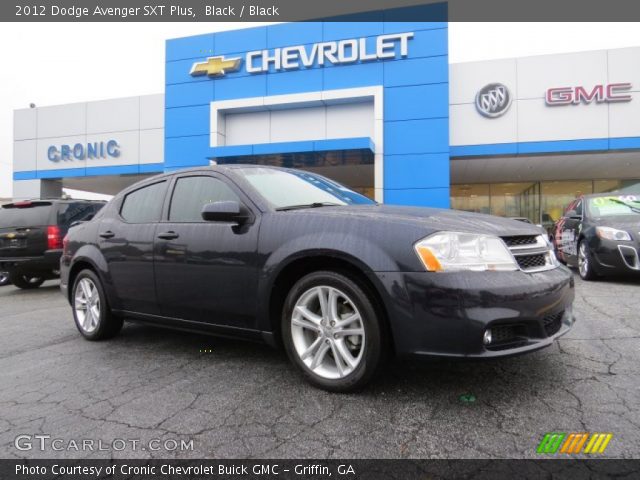 2012 Dodge Avenger SXT Plus in Black