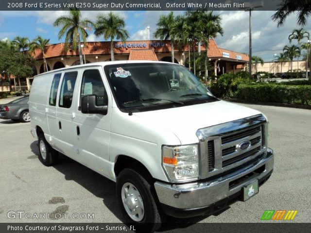 2008 Ford E Series Van E250 Super Duty Commericial in Oxford White