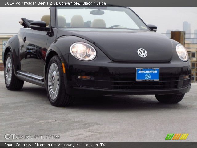 2014 Volkswagen Beetle 2.5L Convertible in Black